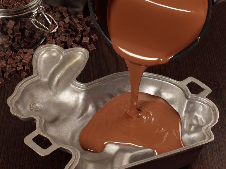 Osterhasen giessen Osterhasen giessen