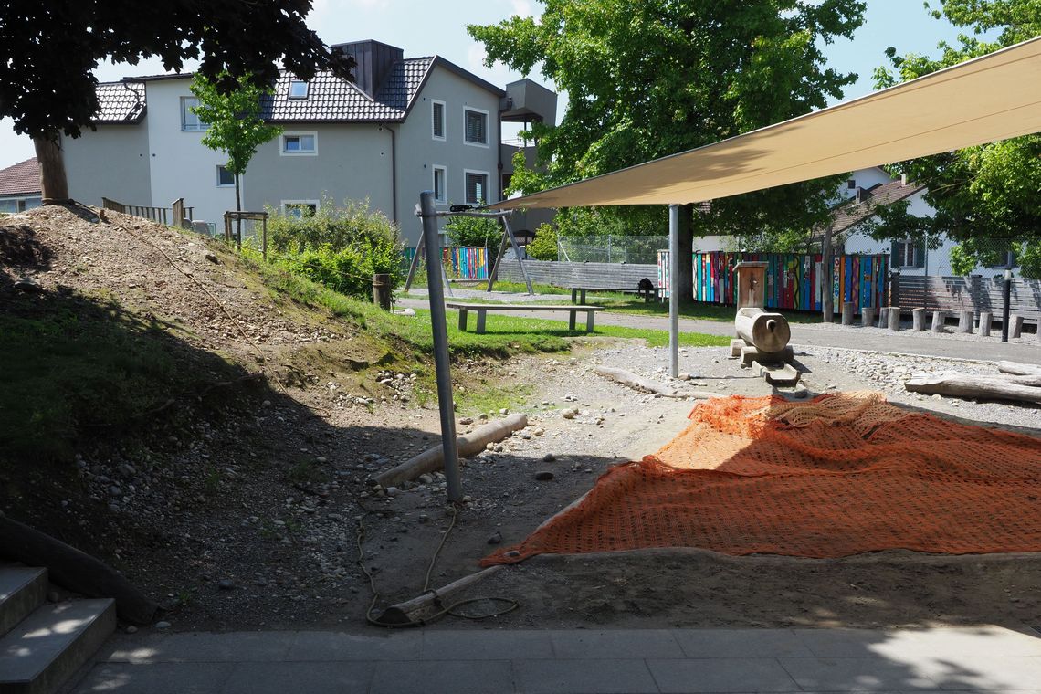 Schattiger Spielplatz in Rupperswil