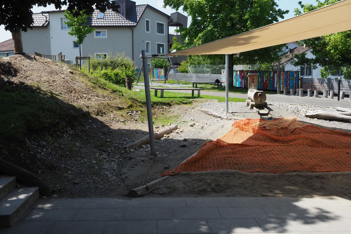 Schattiger Spielplatz in Rupperswil